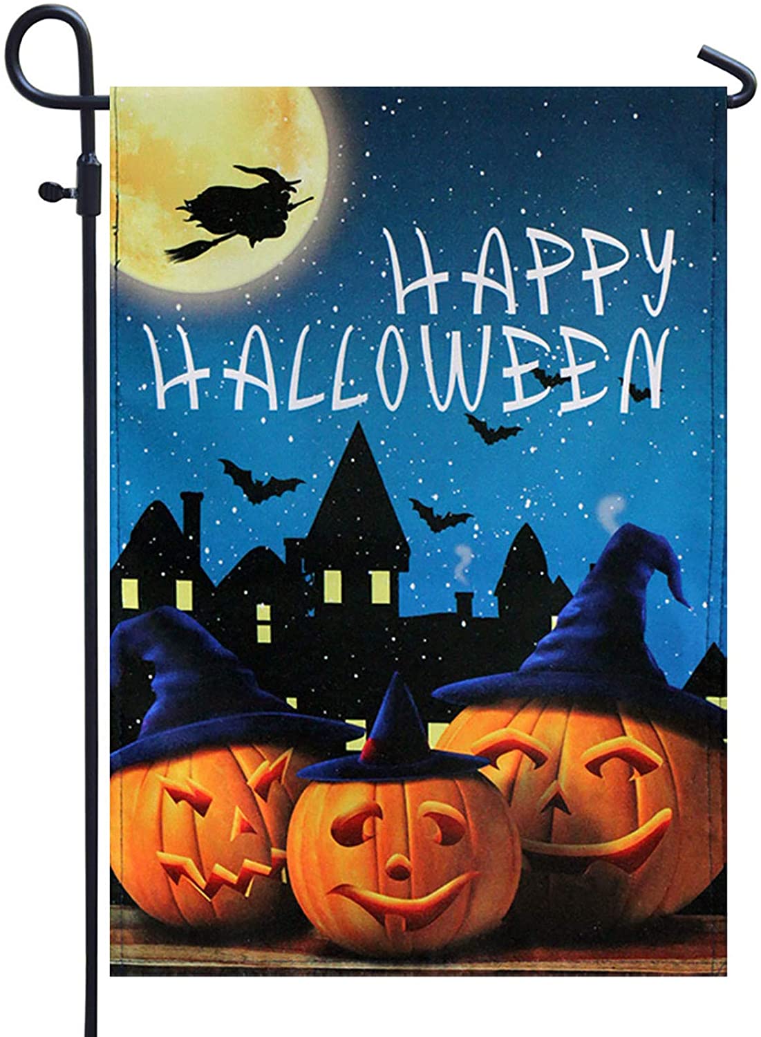 Download Homissor Happy Halloween Pumpkins Garden Flags 12x18 ...