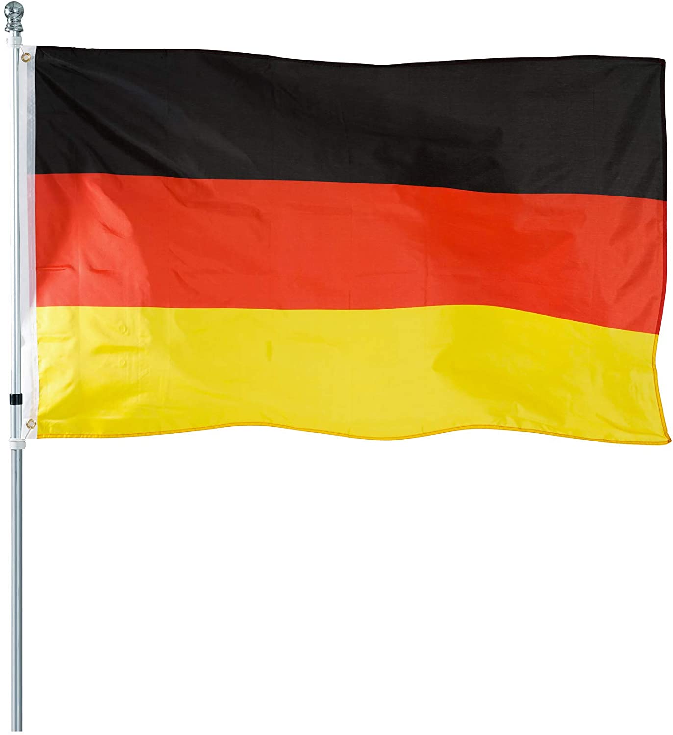 【German Flag】- The flag of Germany is a tricolour consisting of three ...